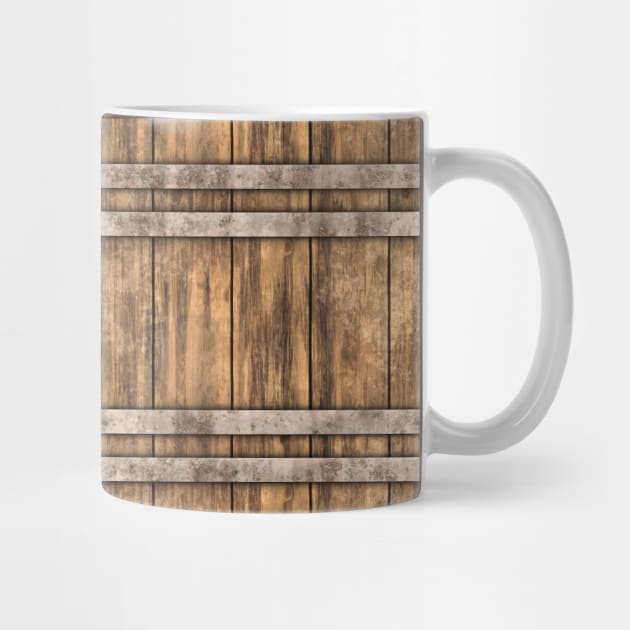 Old wood barrel by Optimix